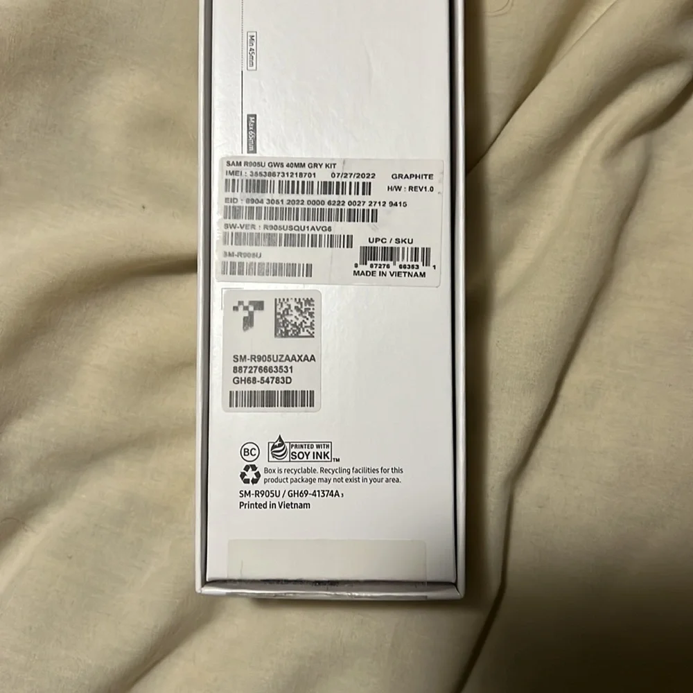 Samsung Galaxy Watch 40 mm black cellular